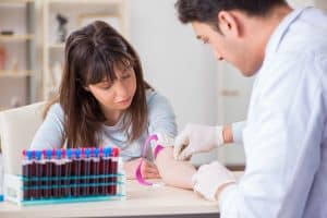 fear of blood caused by blood draw