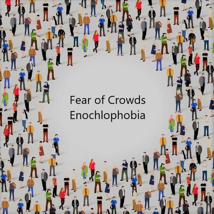 Fear Of Crowds Phobia Name