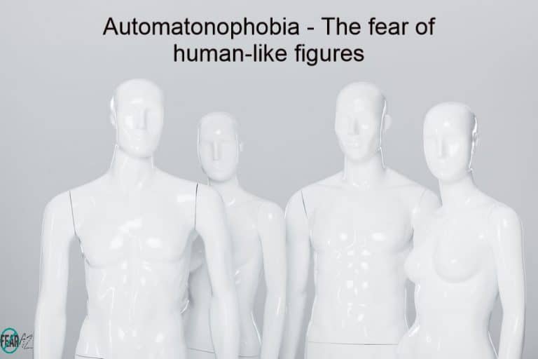 Automatonophobia The fear of humanlike figures